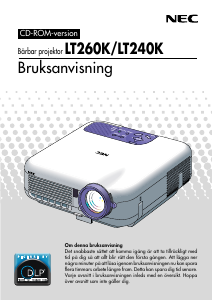 Bruksanvisning NEC LT240K Projektor