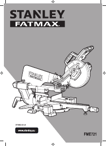 Руководство Stanley FME721-QS Fatmax Торцовочная пила