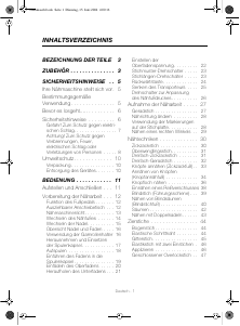 Bedienungsanleitung Yamata FY2300 Nähmaschine
