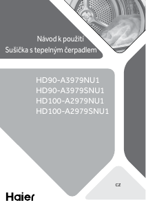 Manuál Haier HD90-A3979NU1 Sušák