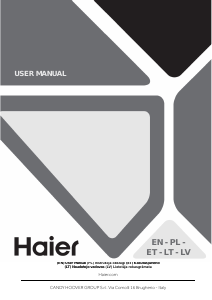 Manual Haier HAMT68IRB1S Hob