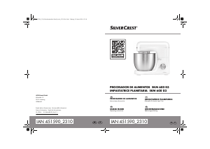 Handleiding SilverCrest IAN 451590 Standmixer