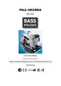 Instrukcja Bass Polska BP-5164 Pilarka tarczowa