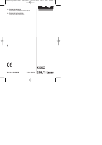 Manual de uso Einhell KGSZ 210/1 Laser Sierra de inglete