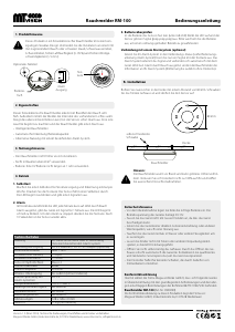 Manual MT Vision RM-100 Smoke Detector