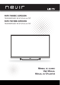 Manual Nevir NVR-7800BC-32RD2SN LED Television