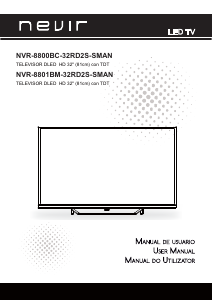 Manual Nevir NVR-8801BM-32RD2S-SMAN LED Television