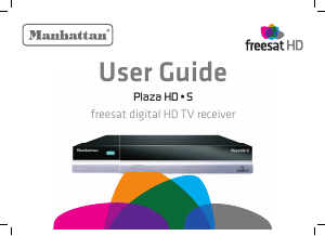 Handleiding Manhattan Plaza HD-S (Freesat) Digitale ontvanger