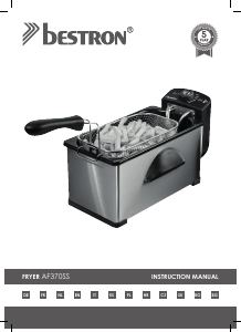 Manual Bestron AF370SS Deep Fryer