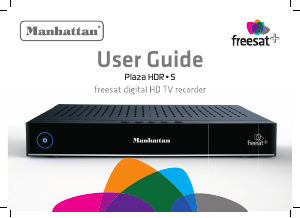Handleiding Manhattan Plaza HDR-S (Freesat) Digitale ontvanger