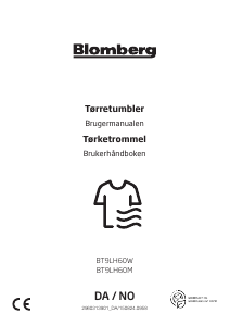 Brugsanvisning Blomberg BT 9LH 60M Tørretumbler