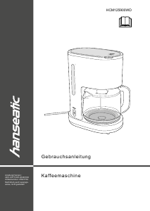 Handleiding Hanseatic HCM125900WD Koffiezetapparaat