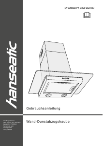 Manual Hanseatic SY-3288B3-P1-C120-L52-600 Cooker Hood