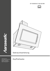 Manual Hanseatic SY-103A8-E4-C118-L52-900 Cooker Hood