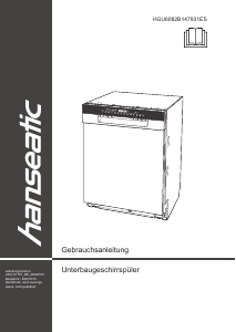 Bedienungsanleitung Hanseatic HGU6082B147931ES Geschirrspüler