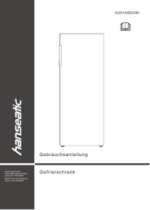 Manual Hanseatic HGS14355CNFI Freezer