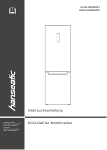 Manual Hanseatic HKGK18560BNFI Fridge-Freezer