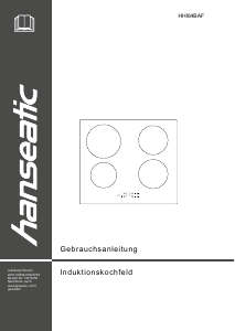 Bedienungsanleitung Hanseatic HHI64BAF Kochfeld