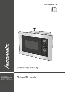 Manual Hanseatic AG820B3AT-P0CE Microwave