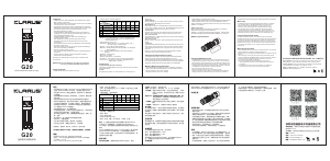 Manual Klarus G20 Flashlight