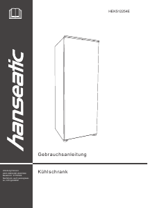 Bedienungsanleitung Hanseatic HEKS12254E Kühlschrank
