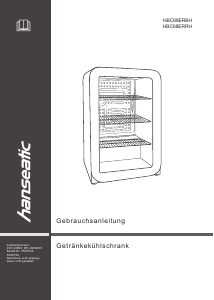 Manual Hanseatic HBC68ERBH Refrigerator