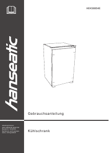 Bedienungsanleitung Hanseatic HEKS8854E Kühlschrank