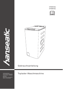 Handleiding Hanseatic HTW610C Wasmachine