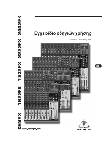 Hướng dẫn sử dụng Behringer Xenys 1622FX Bàn điều khiển hòa âm