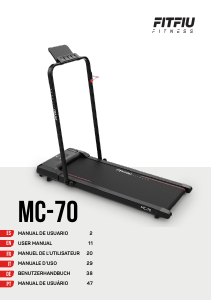 Handleiding FITFIU MC-70 Loopband