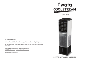 Handleiding Iwata COOLSTREAM CSi-503 Ventilator