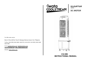 Manual Iwata COOLSTREAM CSi-505 Fan