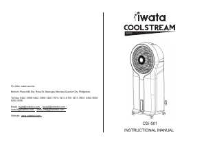 Manual Iwata COOLSTREAM CSi-501 Fan