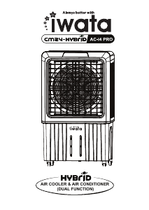 Manual Iwata CM24-HYBRiD AC-i4 PRO Fan