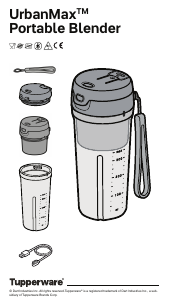 كتيب Tupperware UrbanMax خلاط