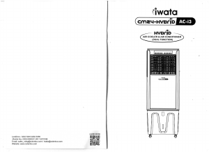 Handleiding Iwata CM24-HYBRID AC-i3 Ventilator