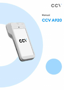 Handleiding CCV A920 Betalingssysteem