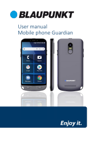 Handleiding Blaupunkt Guardian Mobiele telefoon