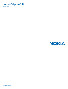 Priručnik Nokia 105 Mobilni telefon