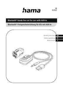 Handleiding Hama 00014167 Carkit