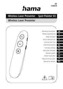 Instrukcja Hama 00139919 Prezenter