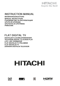 Manual Hitachi 55HGW69 LED Television