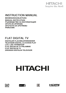 Manual Hitachi 32HBC01 LED Television