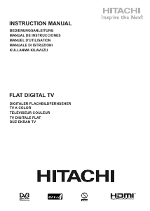 Manual de uso Hitachi 43HAK6152 Televisor de LED