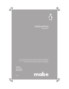 Manual de uso Mabe RMF04ERB0 Refrigerador