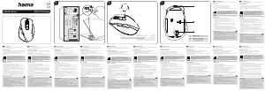 Manual Hama 00173032 MW-500 Recharge Mouse