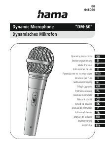 Bedienungsanleitung Hama 00046060 DM-60 Mikrofon
