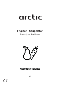 Manual Arctic AK60406K40WRW Combina frigorifica