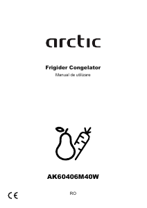 Manual Arctic AK60406M40W Combina frigorifica