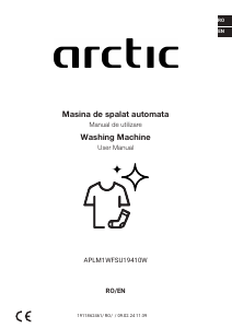 Manual Arctic APLM1WFSU19410W Mașină de spălat